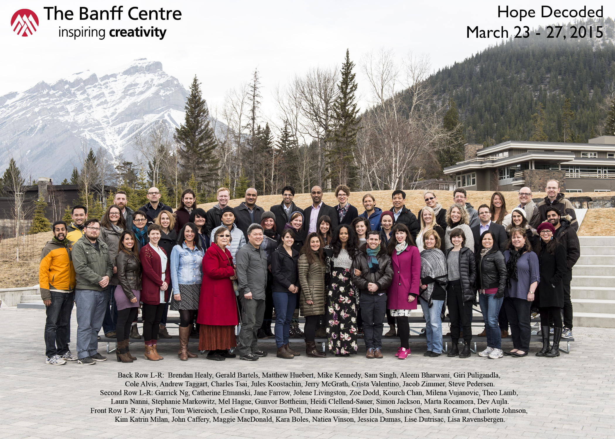 Hope Decoded, The Banff Centre, 2015, Leasdership Development