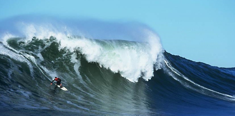 Peter Mel at Mavericks. From wikimedia .