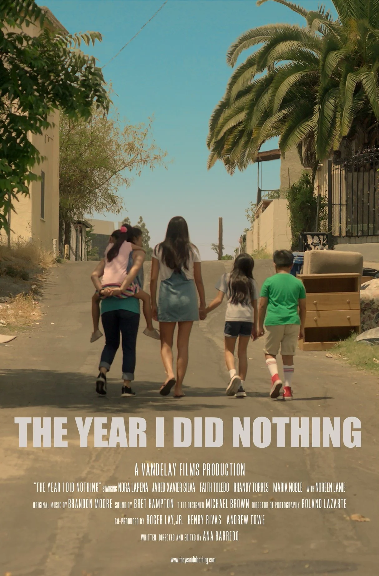  THE YEAR I DID NOTHING  Director:  Ana Barredo   Production Company:  Vandelay Films, Urban Archipelago  