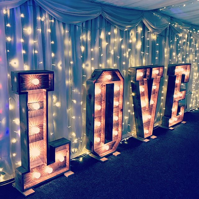 Loving the cozy fairy lights at today&rsquo;s wedding at Bordesley Park Farm! ✨