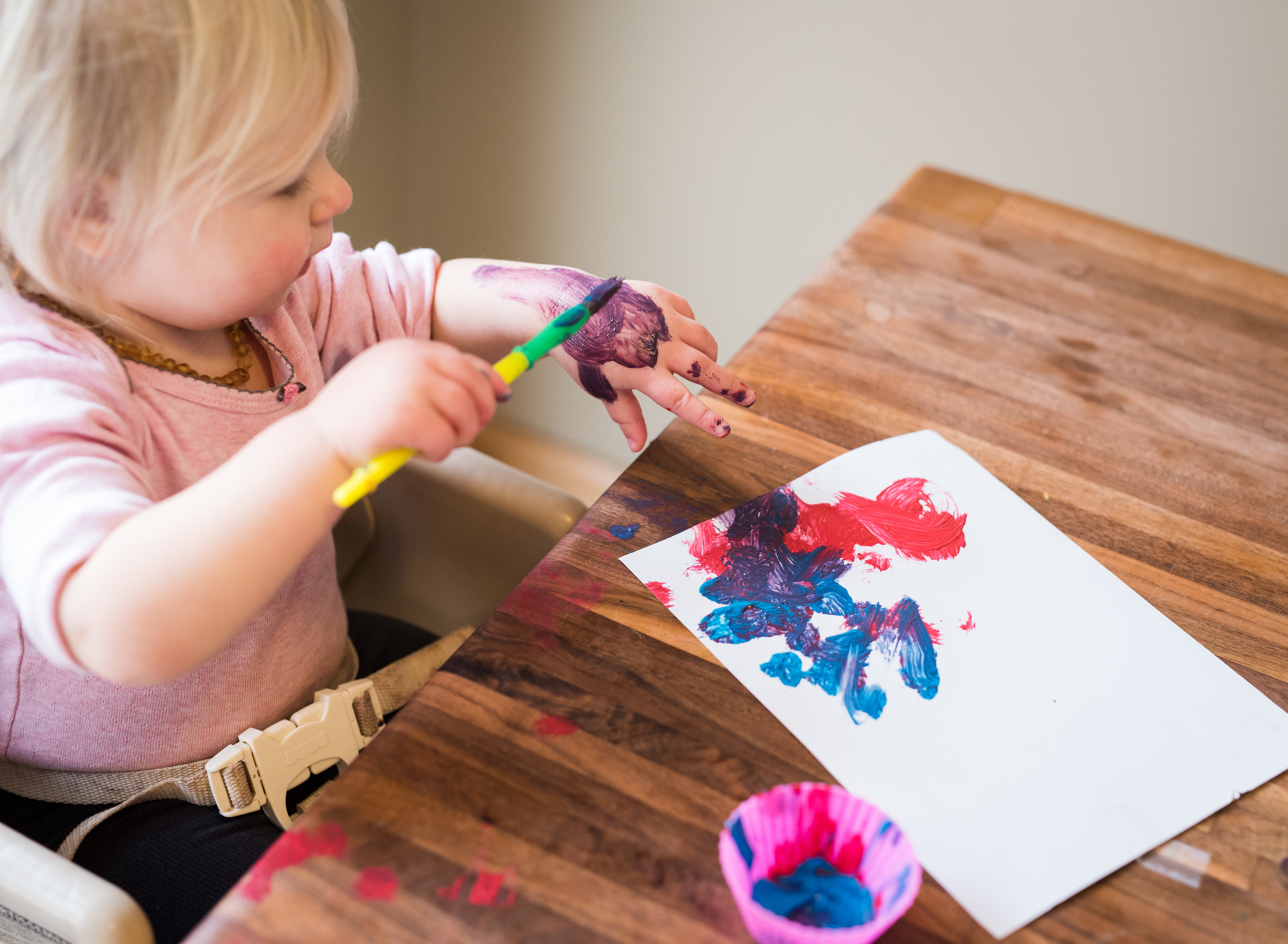 Every part of you is your palette when you are one!! Day 4 #100happydays