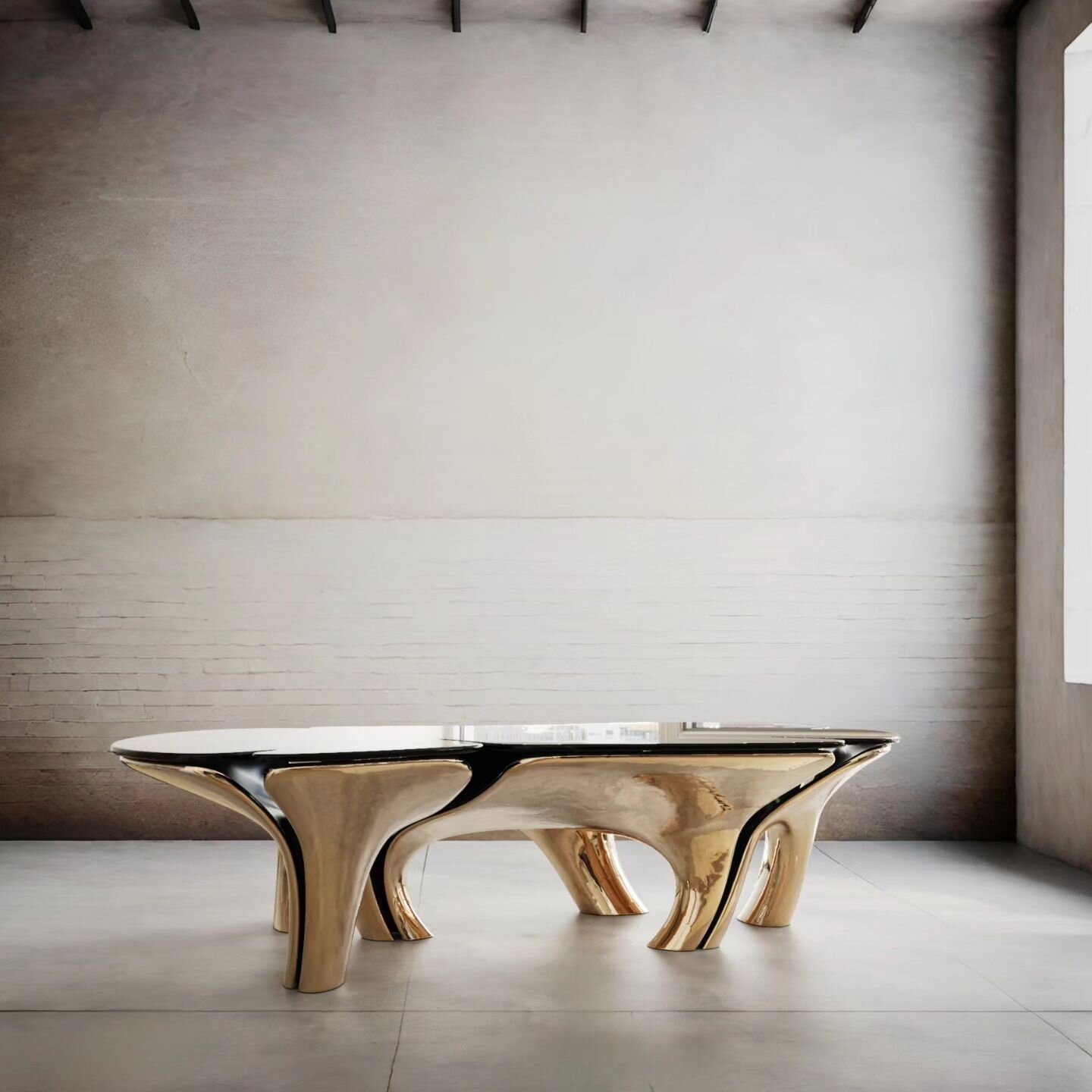 Amoeba Table - 2024
.
.
.
.
.
.
.

#artfurniture #polished #metal #metalart #glass #industrialdesign #bronze  #furnituredesign #exclusive  #limitededition #table #luxury #architecture #sculpture #welding #metalfabrication #contemporaryfurniture #art 