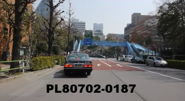 Vimeo clip HD & 4k Driving Plates Tokyo, Japan PL80702-0187