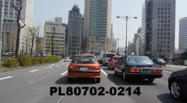 Vimeo clip HD & 4k Driving Plates Tokyo, Japan PL80702-0214