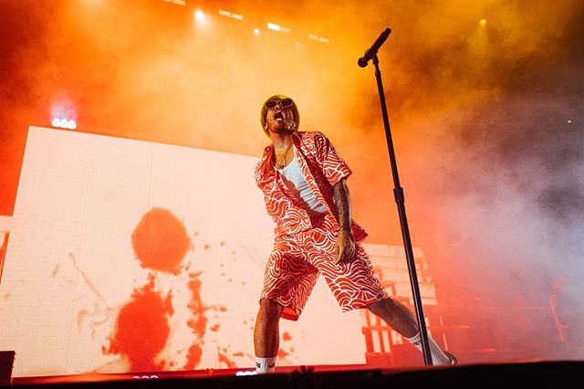 @anderson._paak at the Pavilion at Toyota Music Factory last night. One of the best shows I've seen. Link in bio to check out a review for @dallasobserver