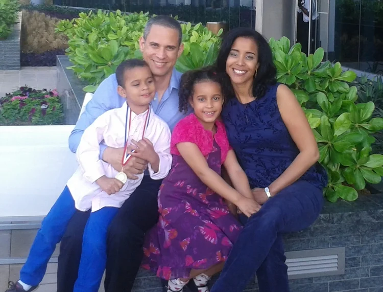 Danilo Rodriguez with Family
