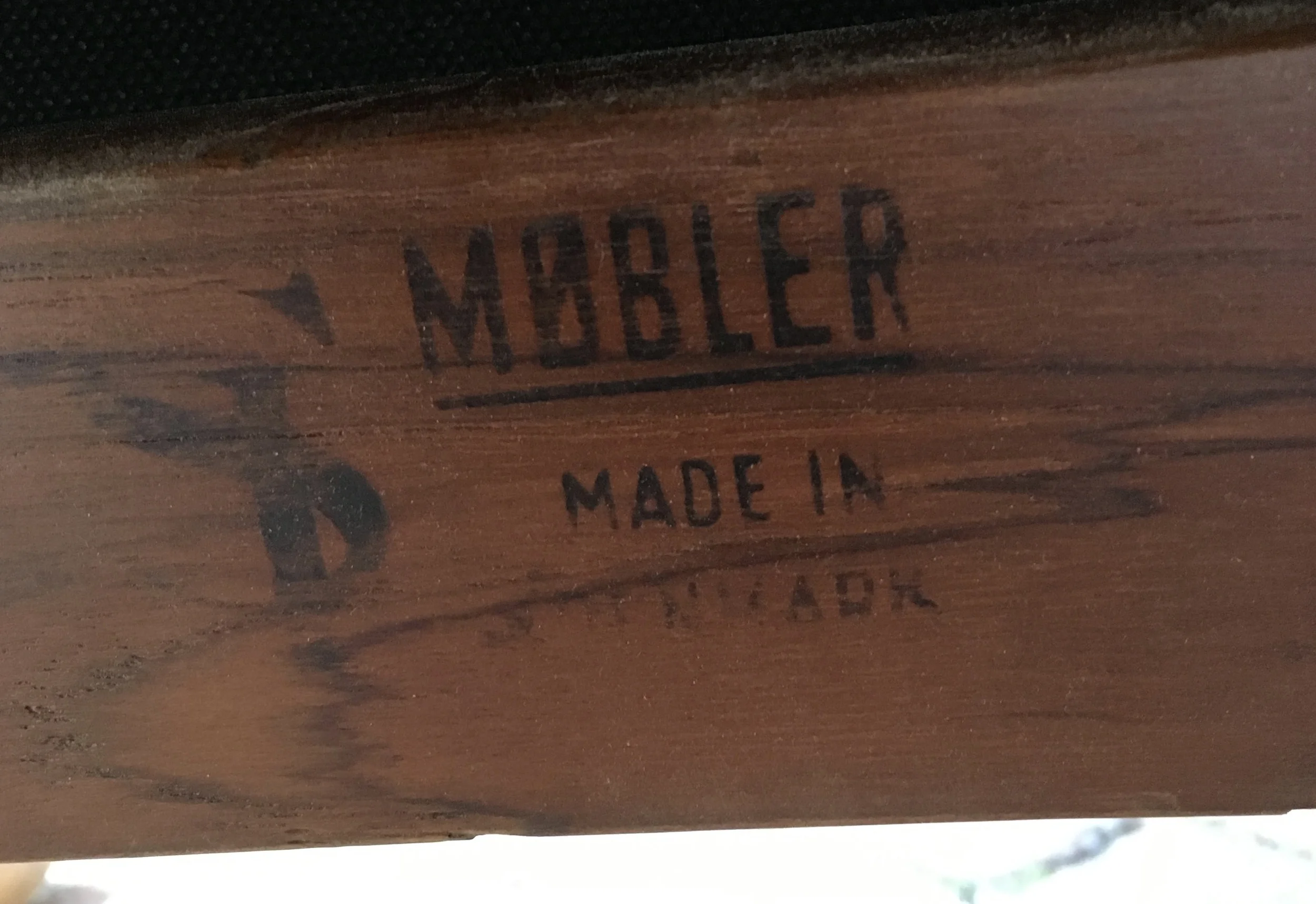 Mobler Lounge Chair and Ottoman