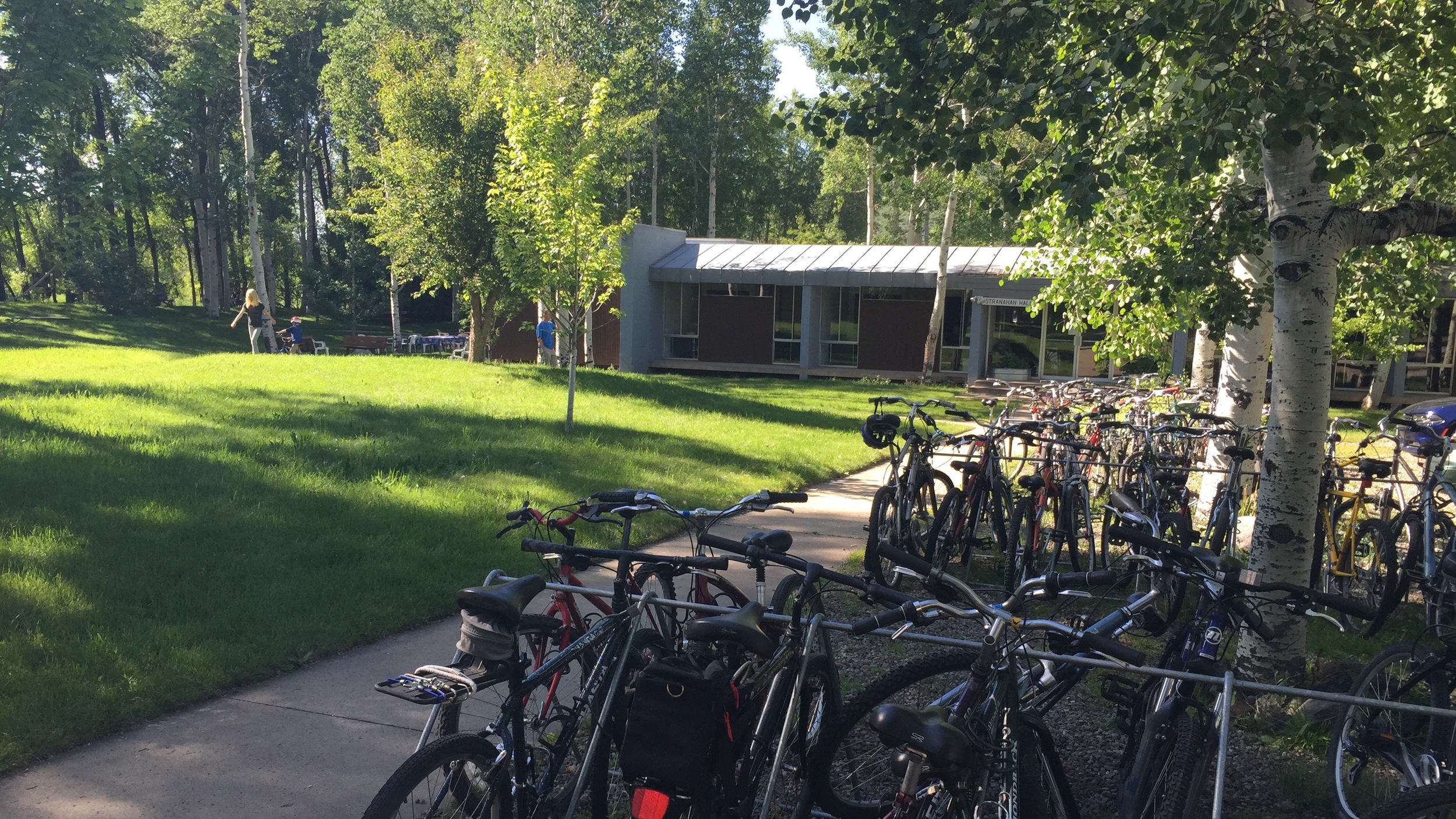 Bikes, at the Aspen Center for Physics. Image: Richard Easther