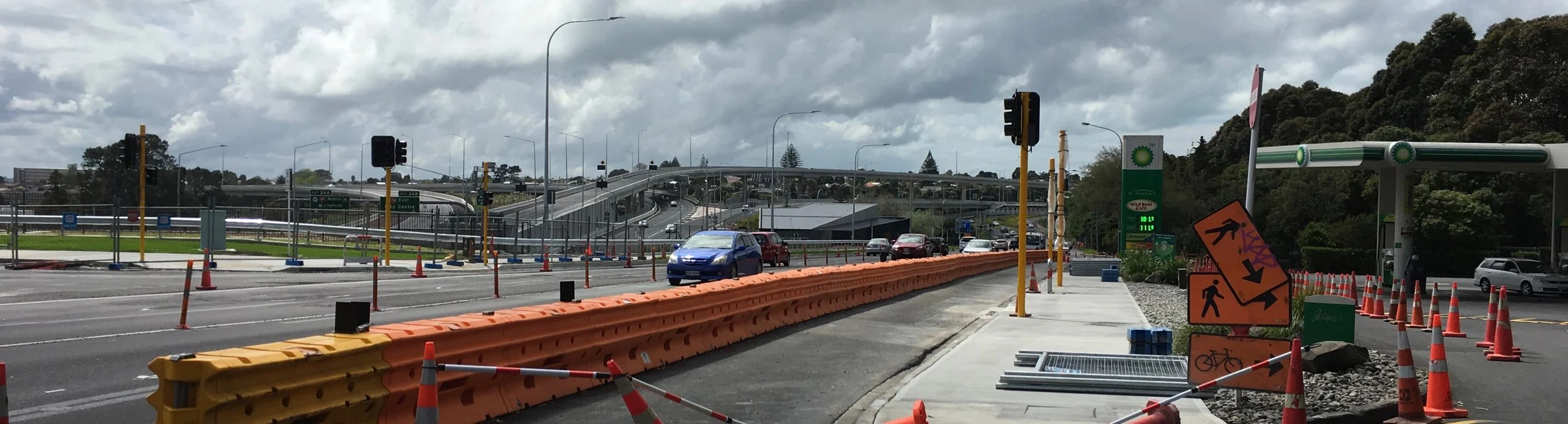 Last of the roadwork at the Waterview interchange?