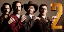 Yup, we saw Anchorman 2 The Legend Continues, or whatever it is called.....