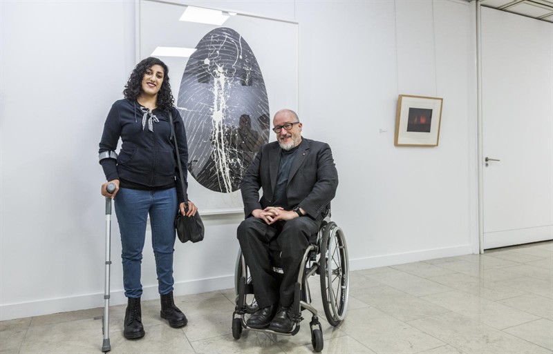 Tony and I at the Shape Arts Auction, The Hospital Club during October 2017.