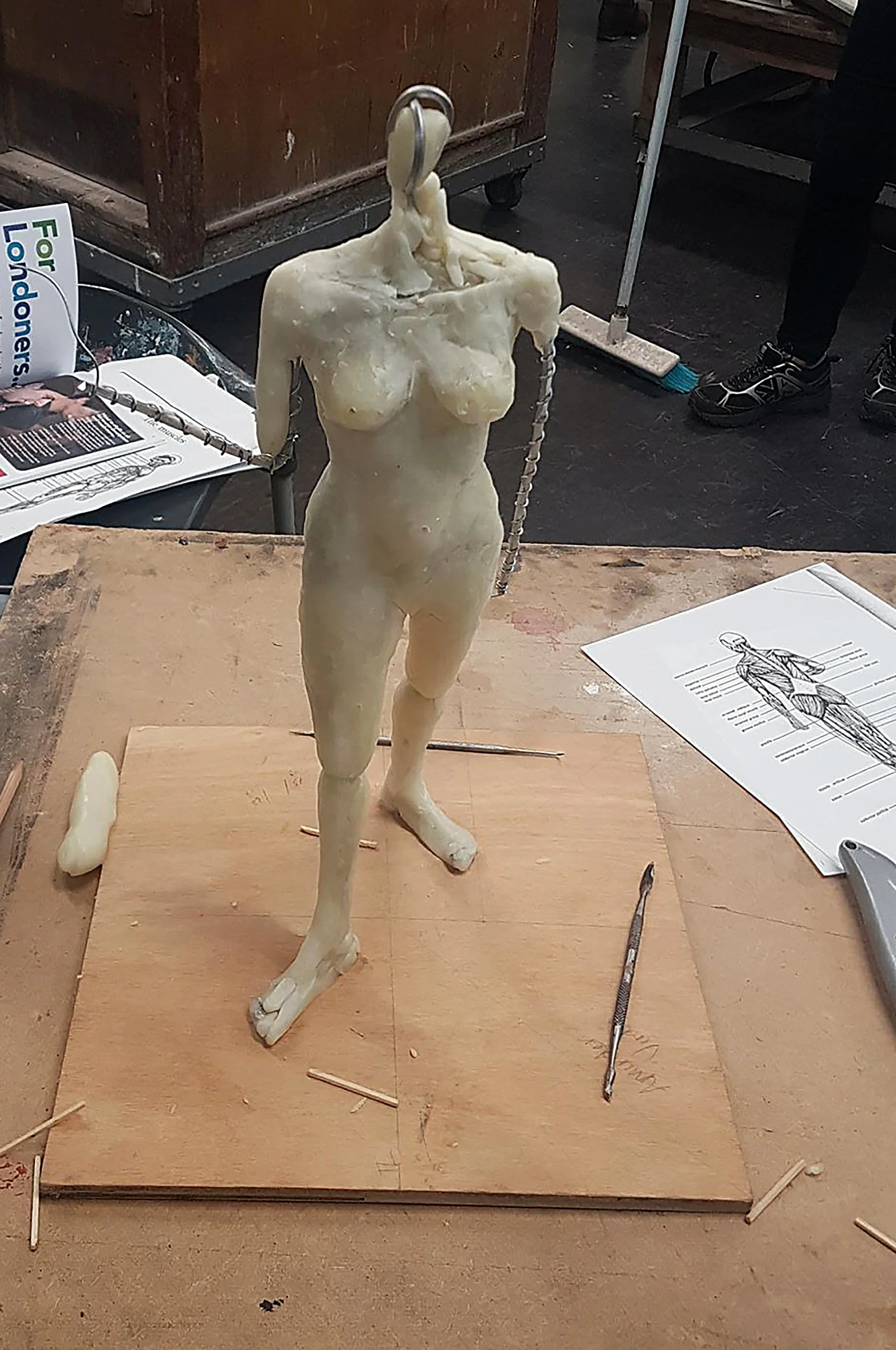 WAX sculpture aminder.jpg