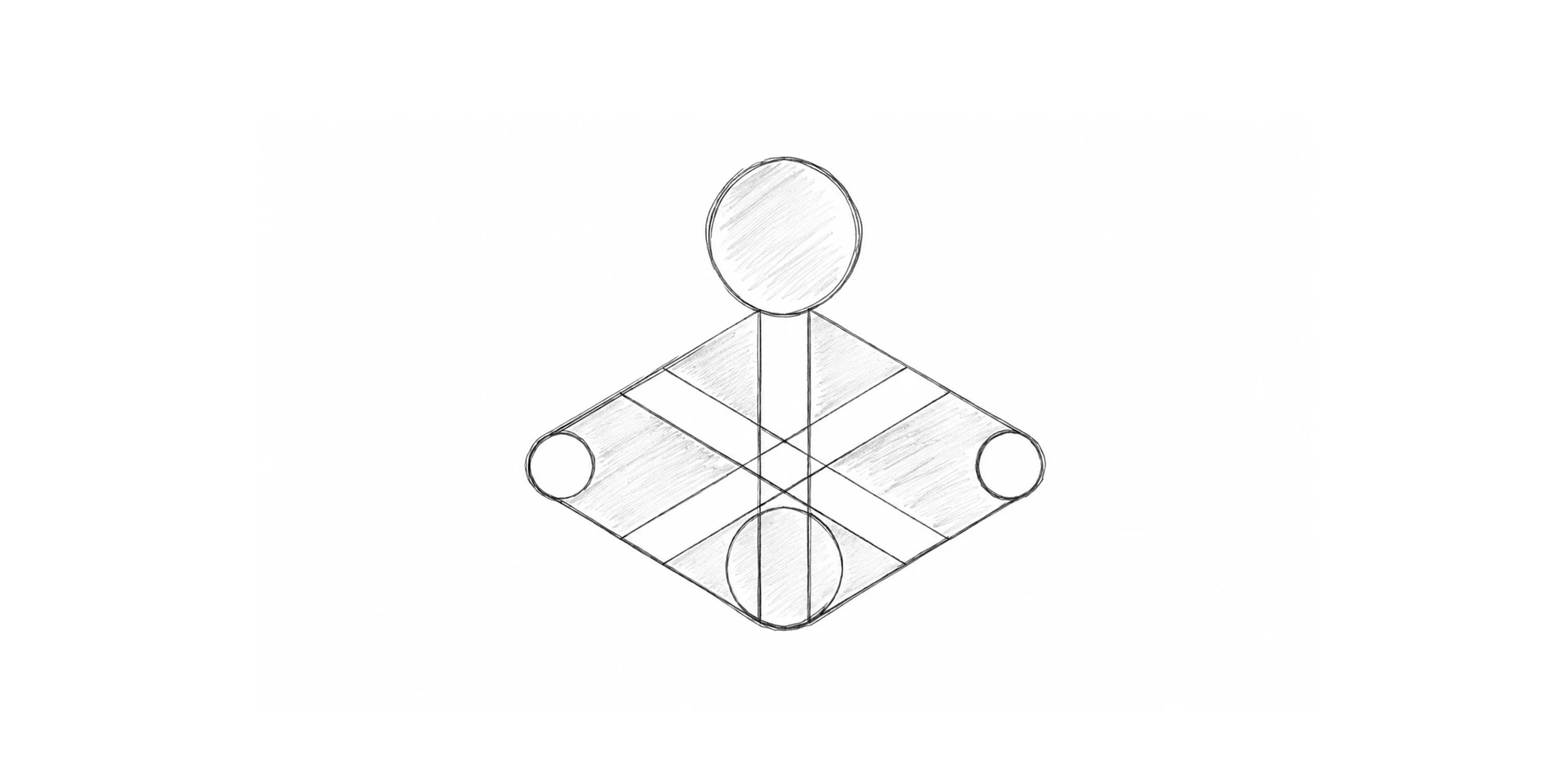 Hand-drawn JoyStiX logo concept combining a joystick with the letter X