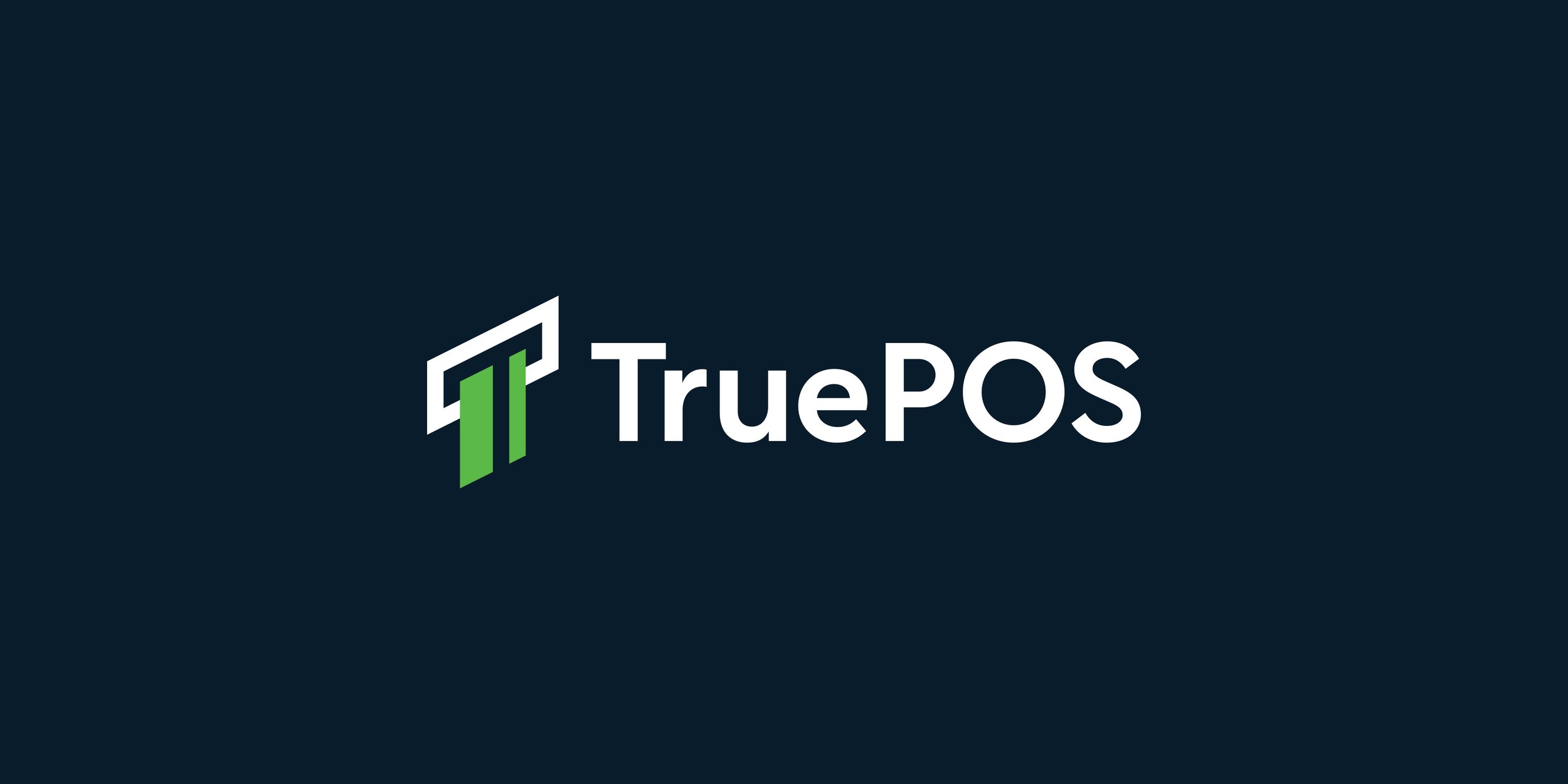True POS logo concept by Nadir Balcikli, combining the letter T with a card entering a payment terminal.