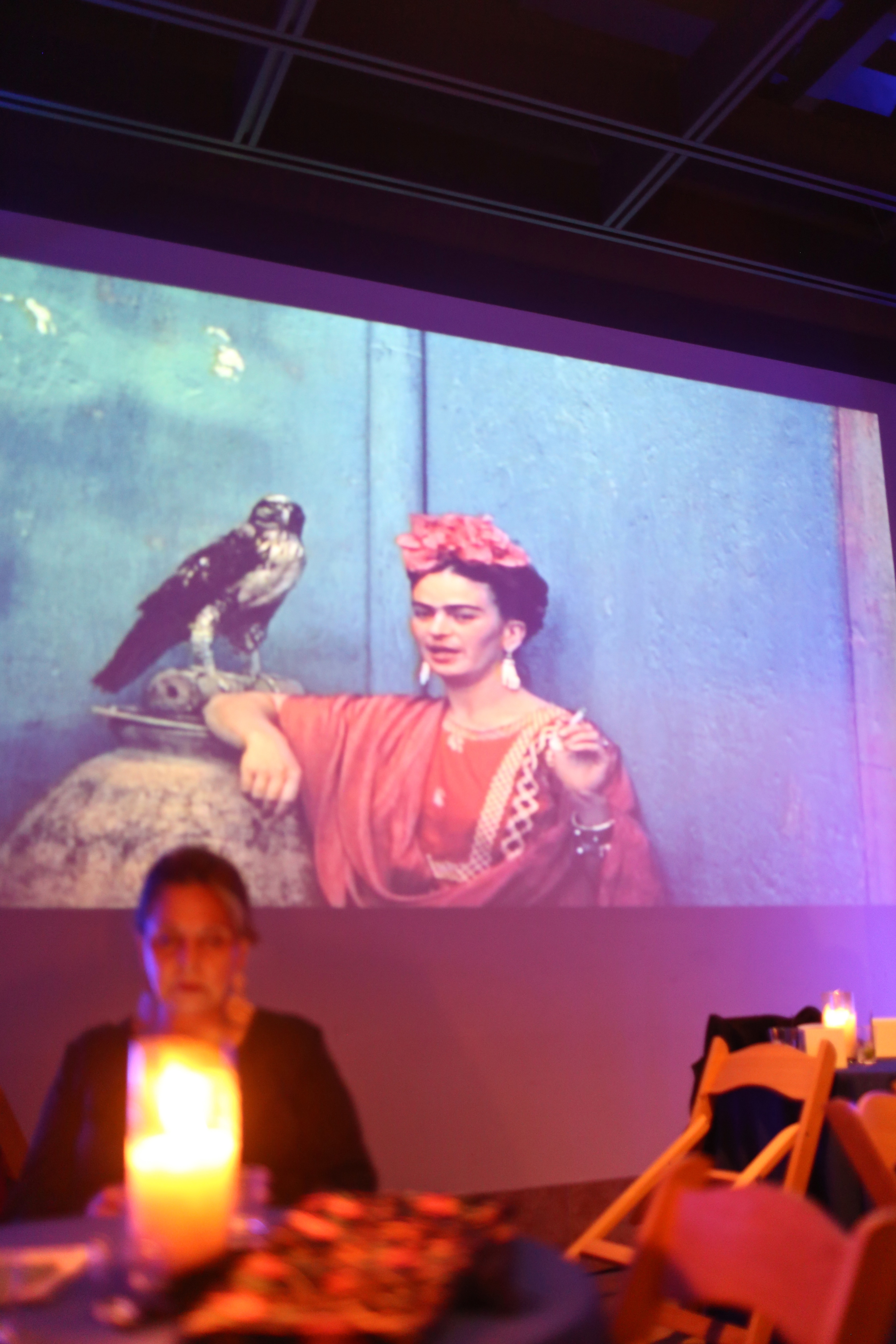 Outside, there was food, live music, and an open air Mexican art market. 