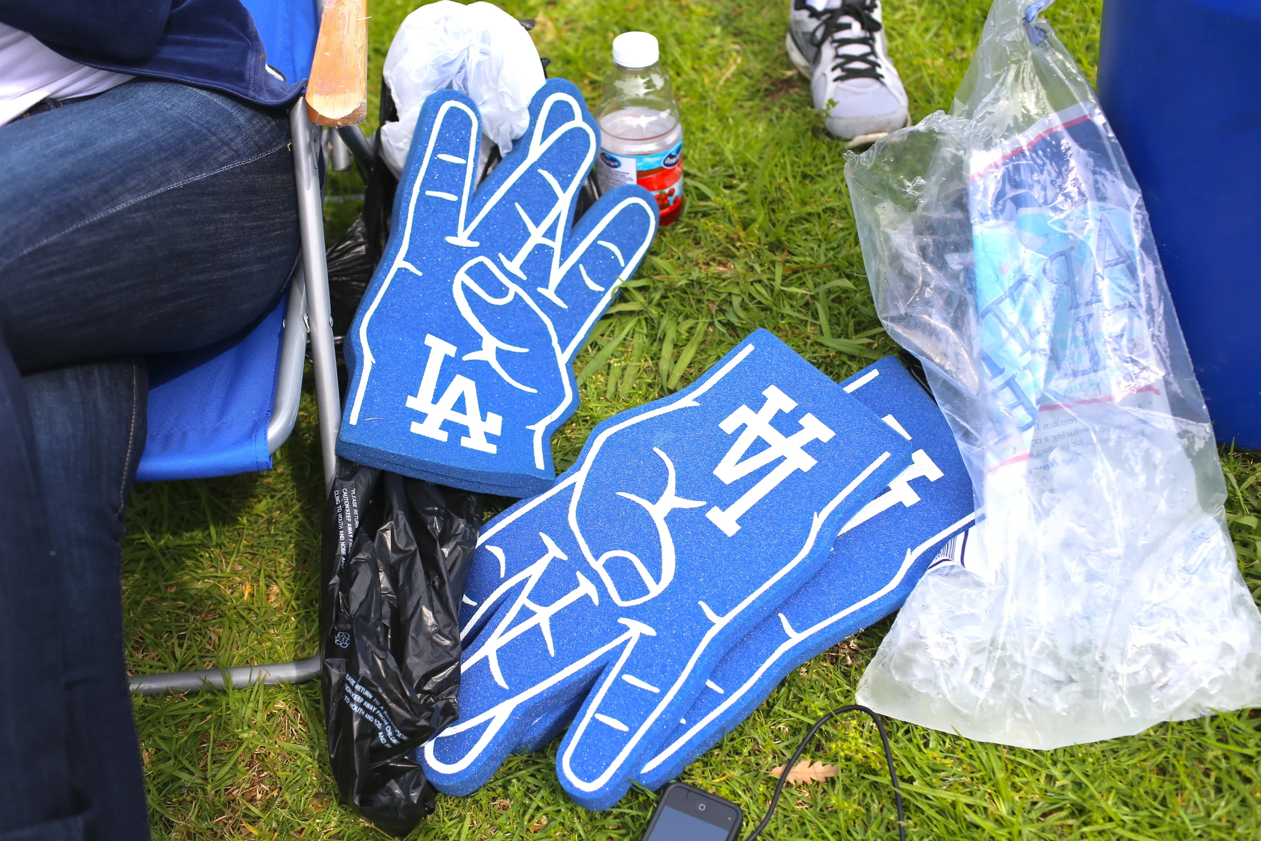 Very proud to announce that LA wins for best foam hands.