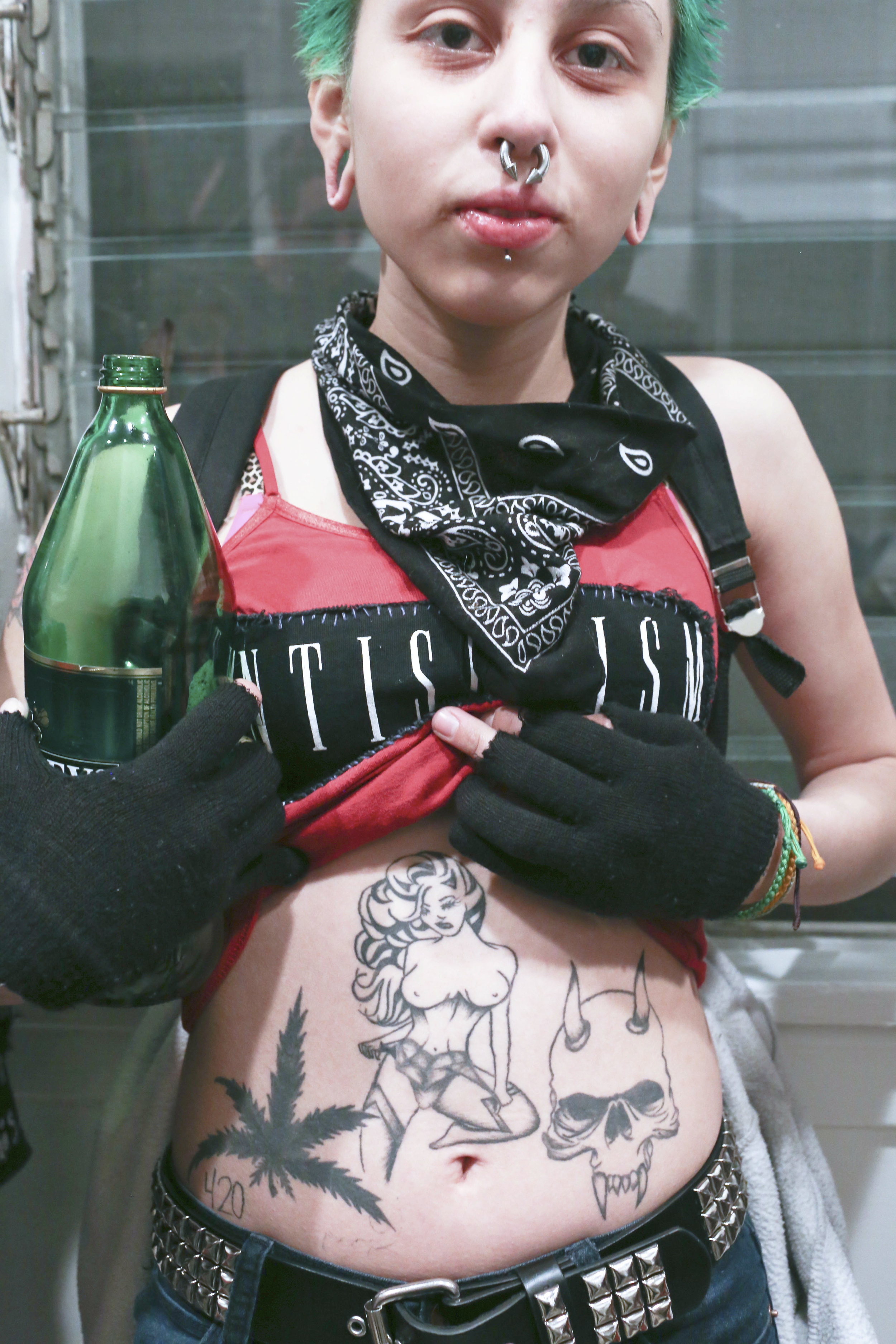 Sams tummy tats. 