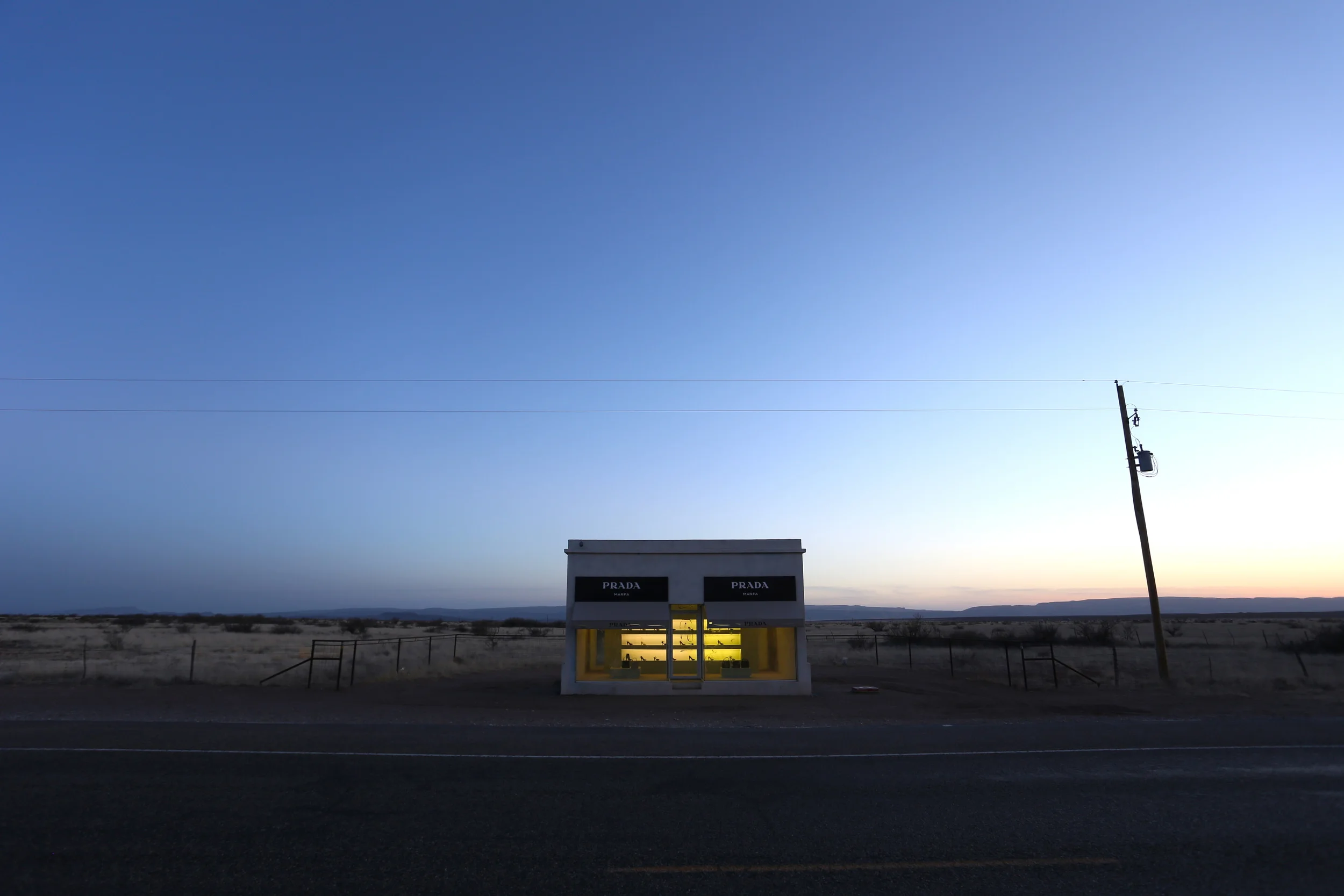  PRADA Marfa, by Michael Elmgreen + Ingar Dragset