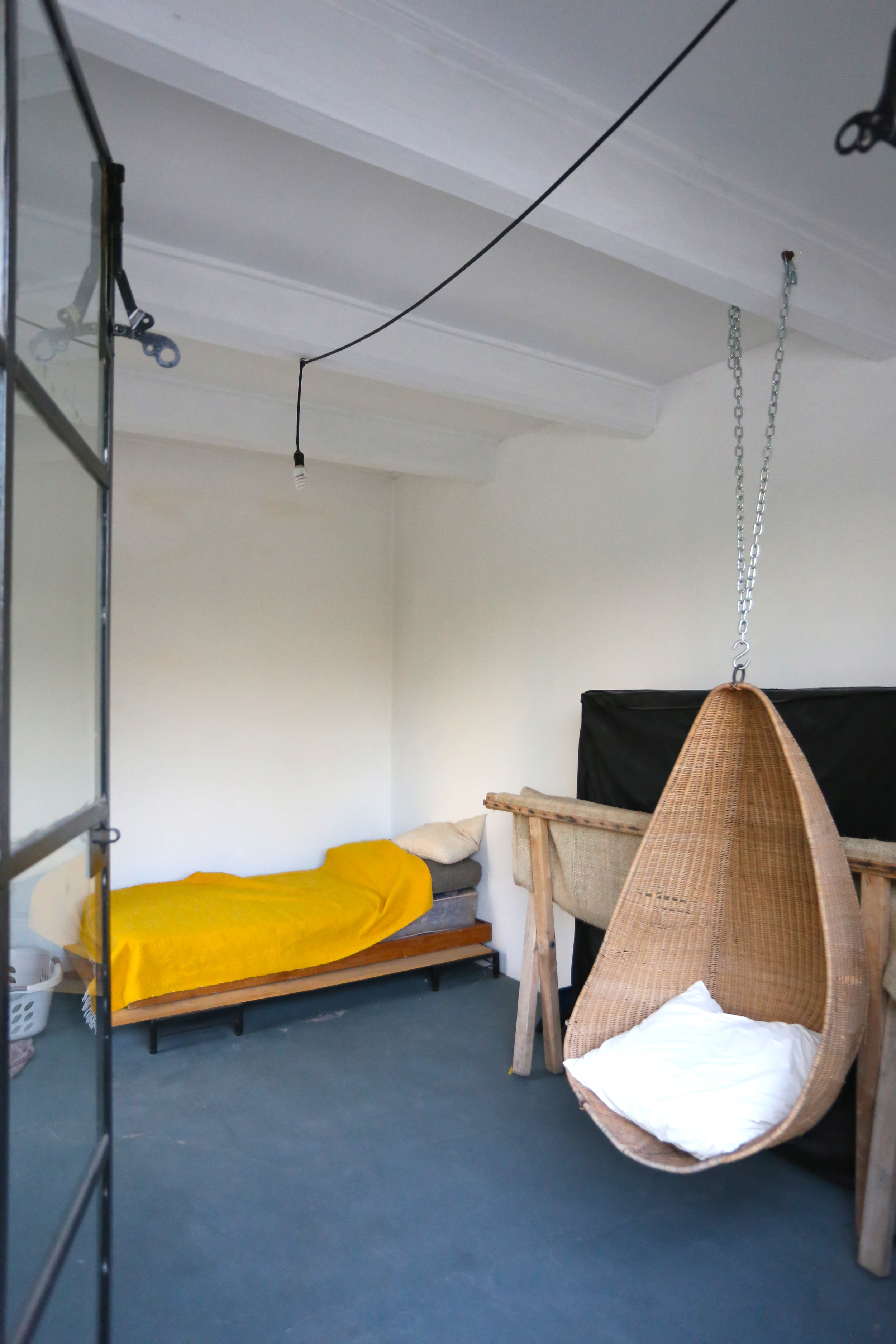 A guest room on the roof.
