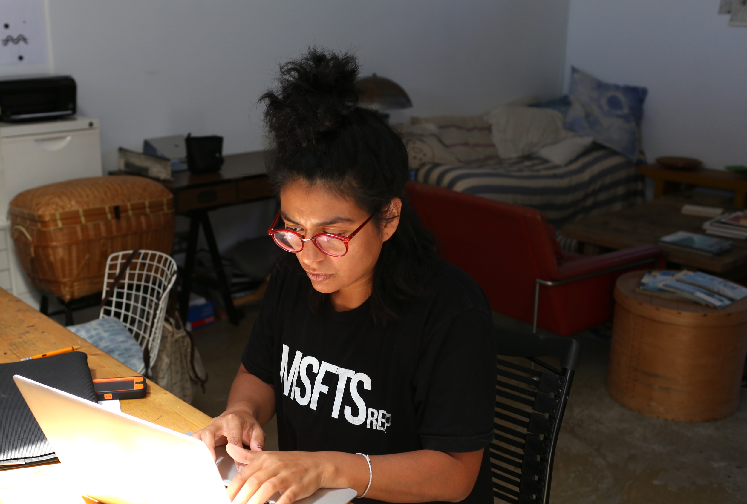 This is Elisa Shea, Alex's studio partner, working on some online sales.