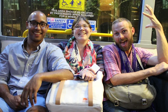 Traveling compadres. 