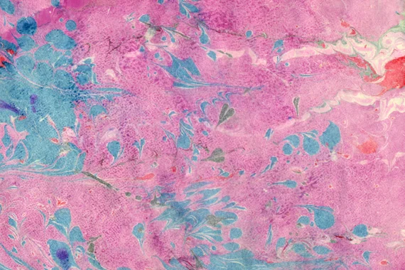 Do you see the few hearts in this print? 
