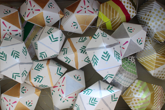 New hand painted ornament design.