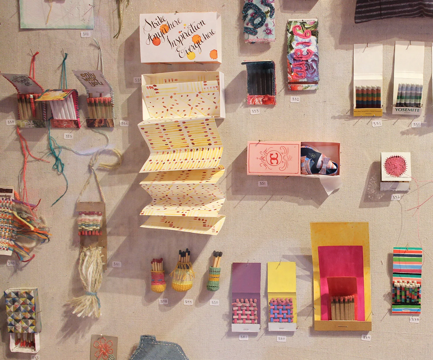 You can see my accordion book book on display with work by; Amy Burek, Liana Allday, Vanessa Wimmer, Tania Skevos, Courtney Cerruti, Jenny Rosenberg, Mason Willetts, Ashley Nickels, Amelia Guimarin, Katja Ollendorff, and Sonya Philip.