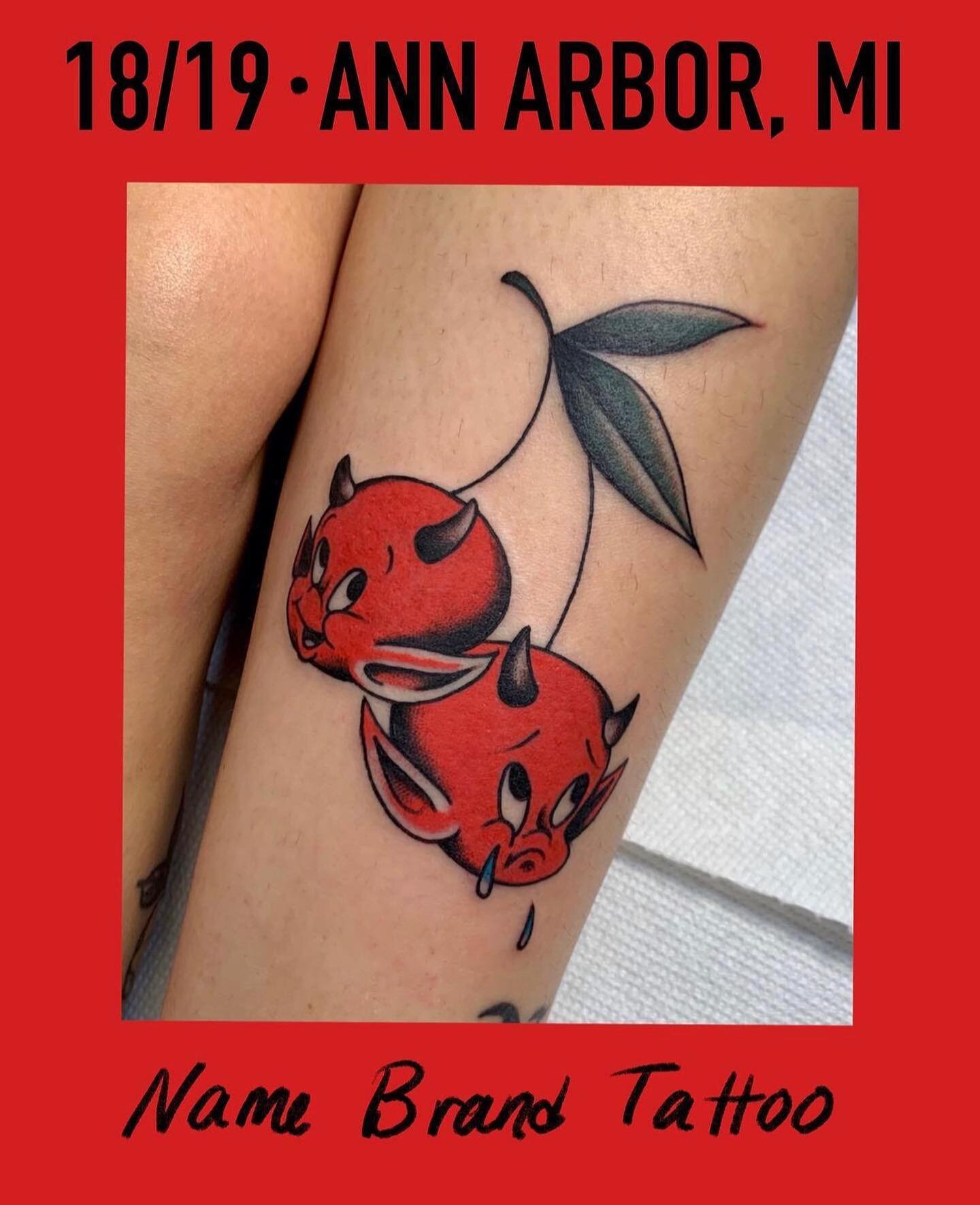 *UPDATED DATES* We are excited to have @ellentattoos joining us in November! November 18th and 19th to be exact. Contact ellentattoos@gmail.com directly to book an appointment.