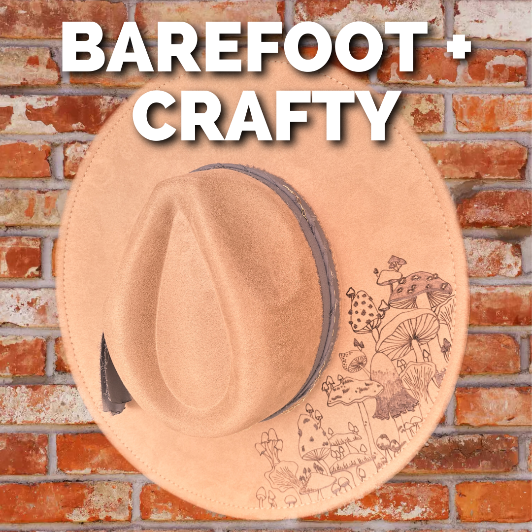 barefoot + crafty