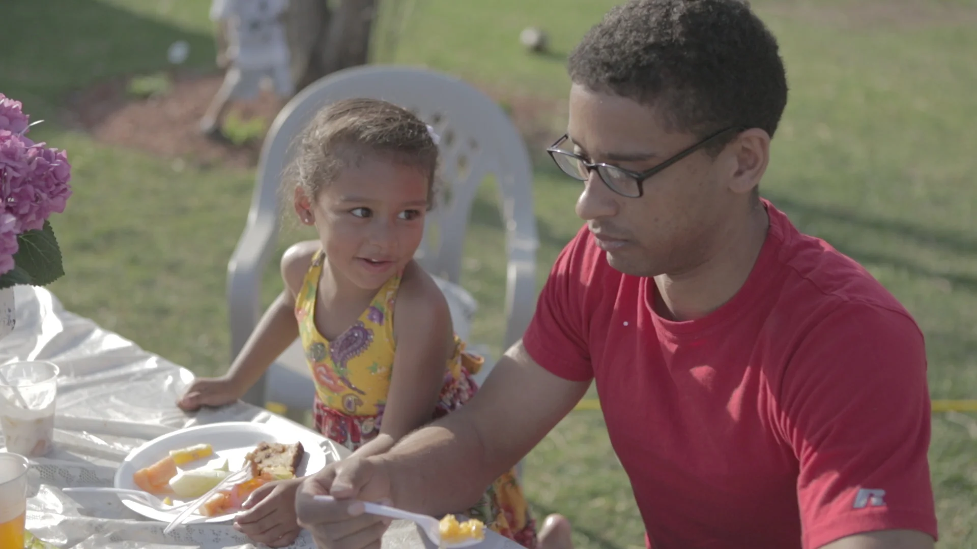 Anthony and his daughter, Kailyn.
