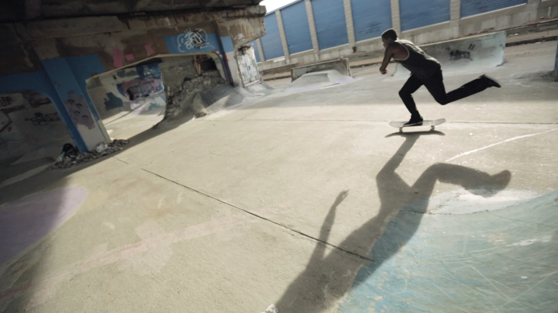 Getting a last session in at Shitside before it is torn down this Fall.