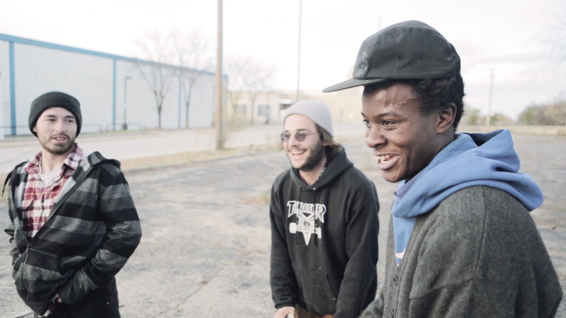 We also ran into some of his buddies at a new DIY spot in town.