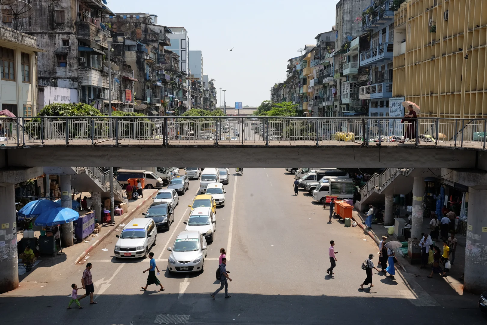 Above Yangon