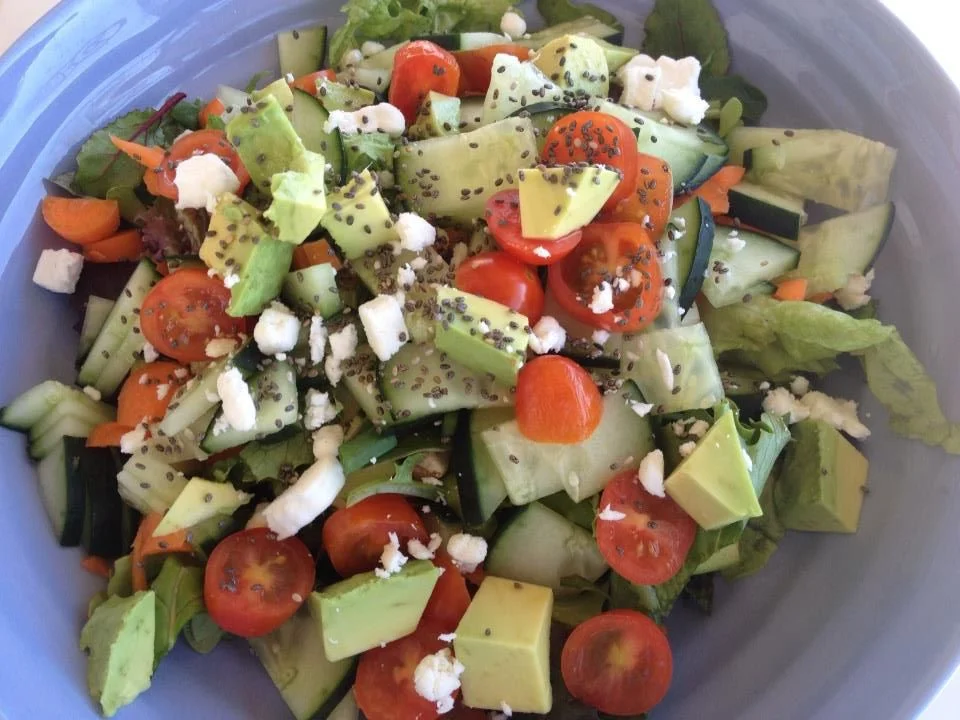 Greek-style chopped salad recipe