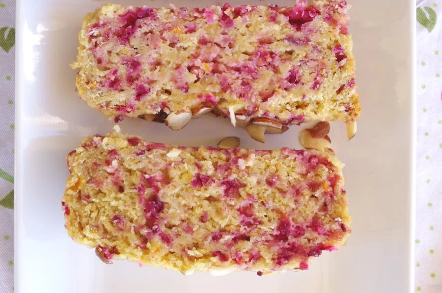 GLUTEN-FREE CRANBERRY ORANGE LOAF RECIPE -FITCAKERY.COM