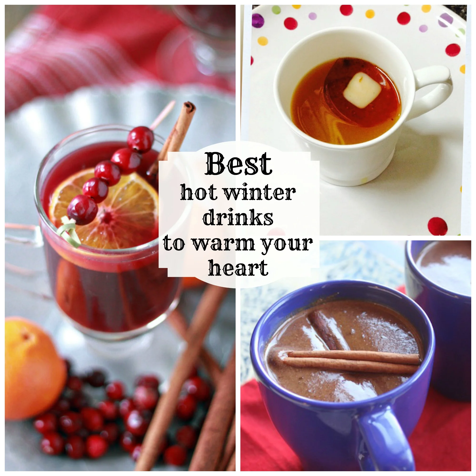 These drinks taste gourmet, AND they are easy to make! #heartwarming #drinkrecipes