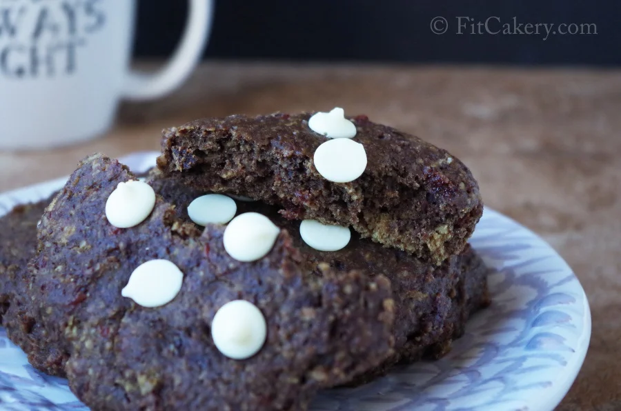 Brownie Oatmeal Breakfast Cookies Recipe - FitCakery.com