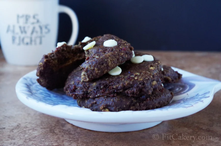 Brownie Oatmeal Breakfast Cookies Recipe - FitCakery.com