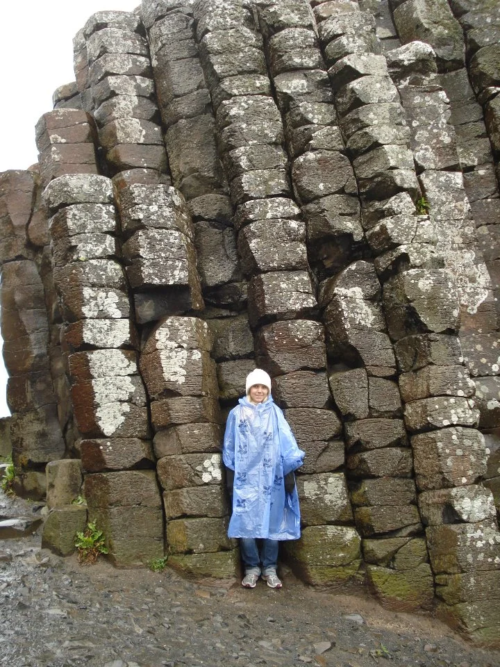 Me at the Giant's Causeway in Northern Ireland