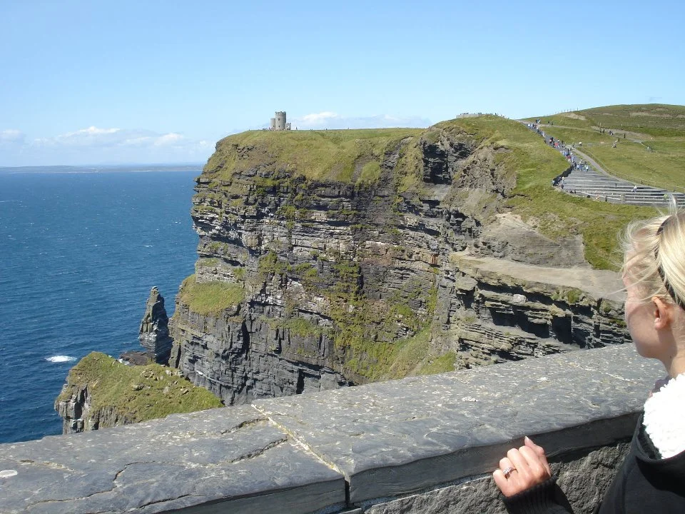 At the Cliffs of Moher