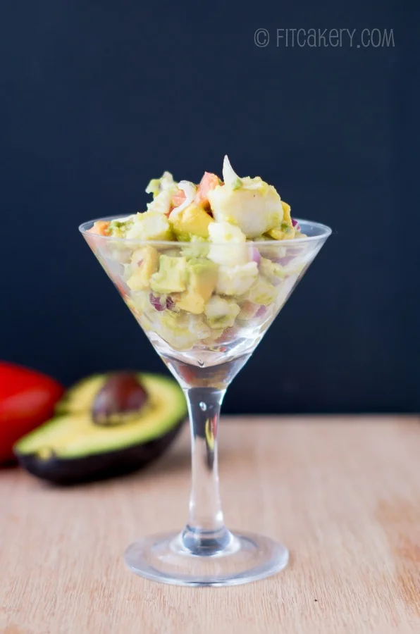 Simple Ceviche recipe - fresh, easy, and delicious! | FitCakery.com