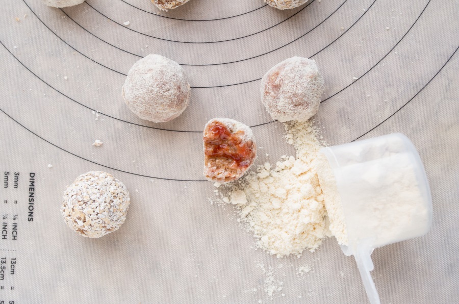 PBJ Protein Truffles