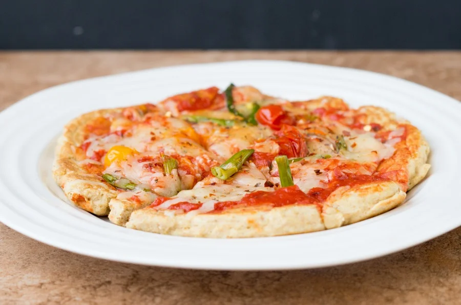 Fluffy Low-Carb Protein Pizza Crust