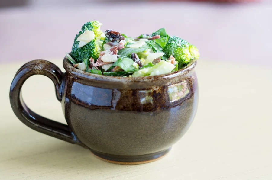 Broccoli Power-Salad recipe | FitCakery.com 
