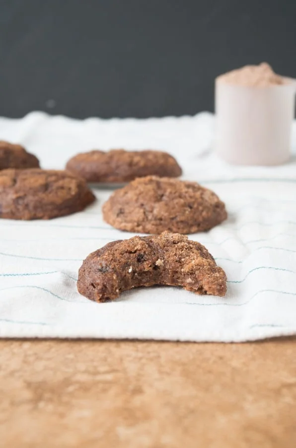 Protein Mocha Snickerdoodles | Protein Powder Cooking | FitCakery.com