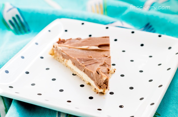 Marble Cheesecake {low-carb, gluten-free} | FitCakery.com