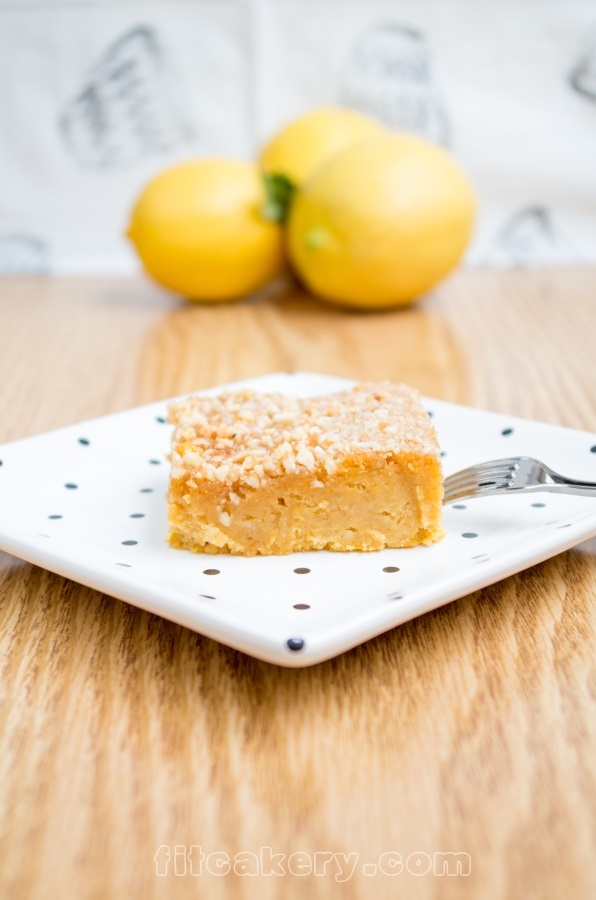 Flourless Lemon-Orange Coffee Cake | Fitcakery.com