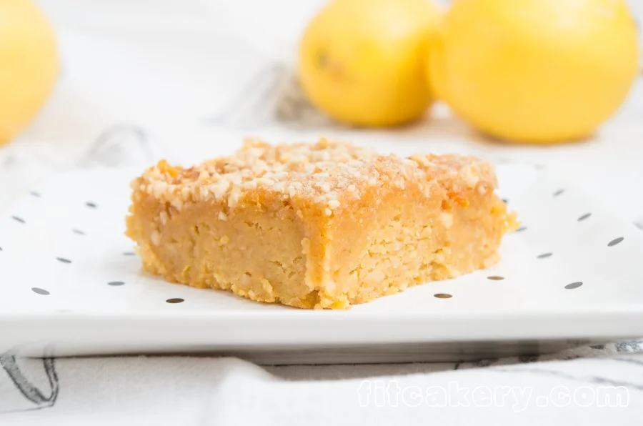 Flourless Lemon-Orange Coffee Cake | Fitcakery.com