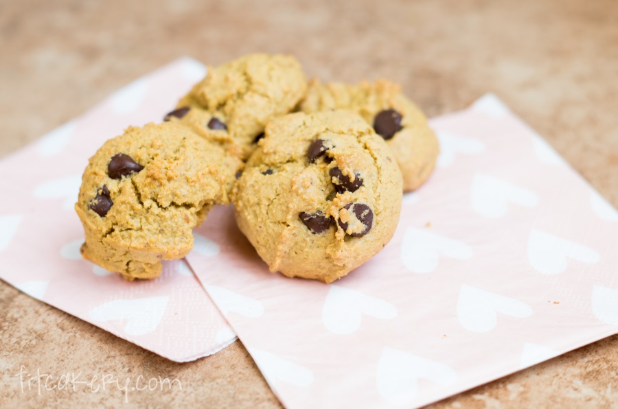 Chewy Gluten-Free Chocolate Chip Cookies | FitCakery.com